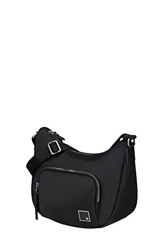 Samsonite Essentially Karissa - Schultertasche S, 29 cm, Schwarz (Black) von Samsonite