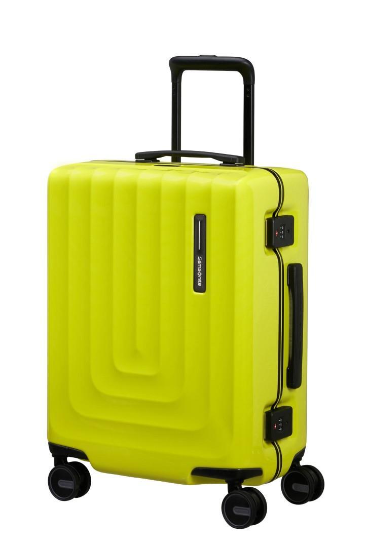 Samsonite - FOCUS 4Rad-Schalentrolley Spinner 55 Metallic Lime Hellgrün - Gr. - S von Samsonite