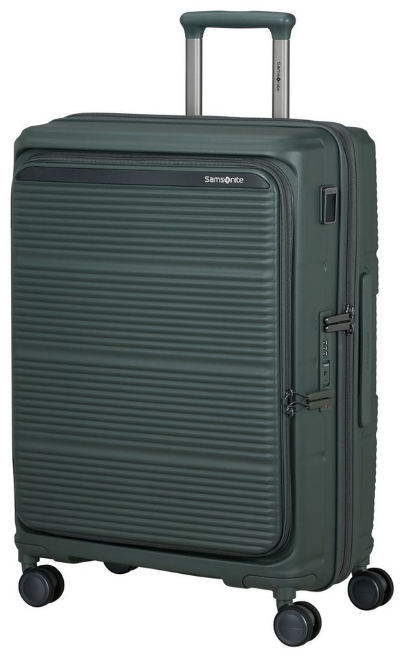 Samsonite Hartschalen-Trolley PARALUX, verschiedene Größen und Farben, 4 Rollen, Reisegepäck mit Frontfach Packwürfel Trennpolster von Samsonite