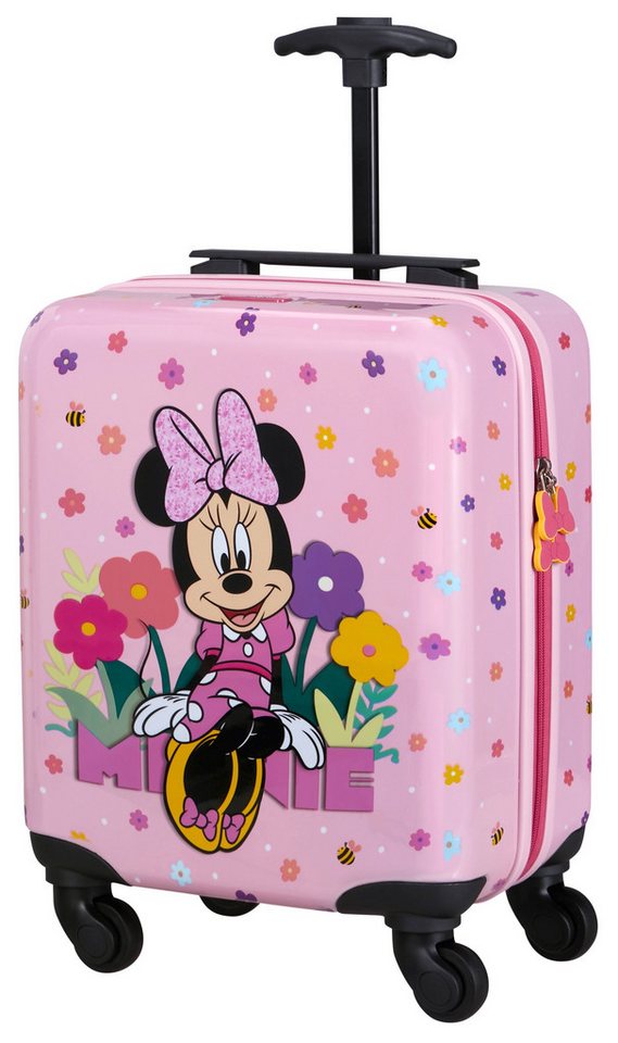 Samsonite Kinderkoffer DAYDREAM DISNEY, Minnie Flower Power, 4 Rollen, Kinder-Reisegepäck Kindertrolley von Samsonite