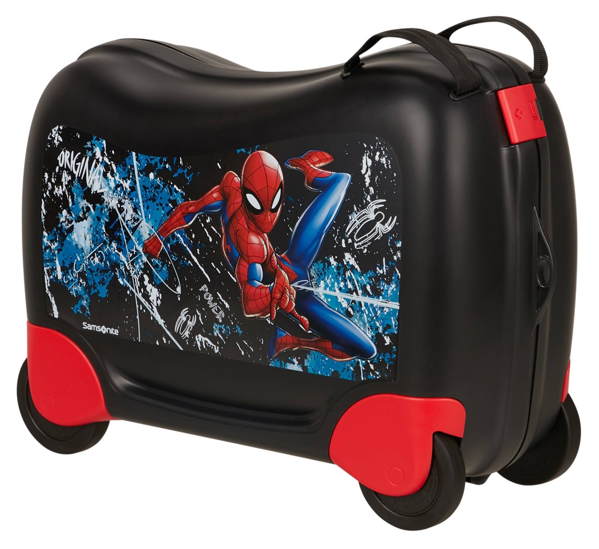 Samsonite Kinderkoffer "DREAM2GO MARVEL, Spiderman Mystery" 30 l 4 Rollen Ride-On Koffer Kinder-Reisekoffer von Samsonite