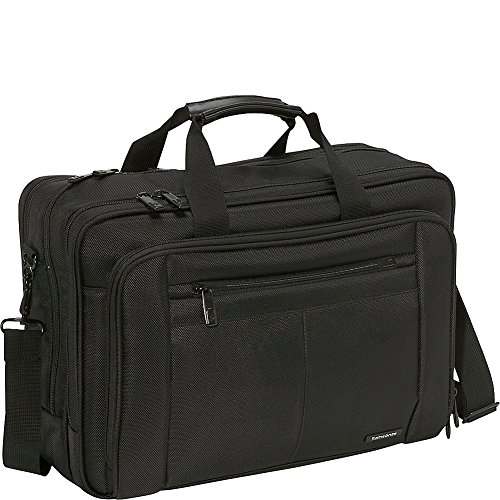 Samsonite Klassische Multi-Zwickel Toploader Aktentasche, schwarz, Triple Gusset 15.6-Inch, Klassische Aktentasche mit mehreren Zwickeln von Samsonite