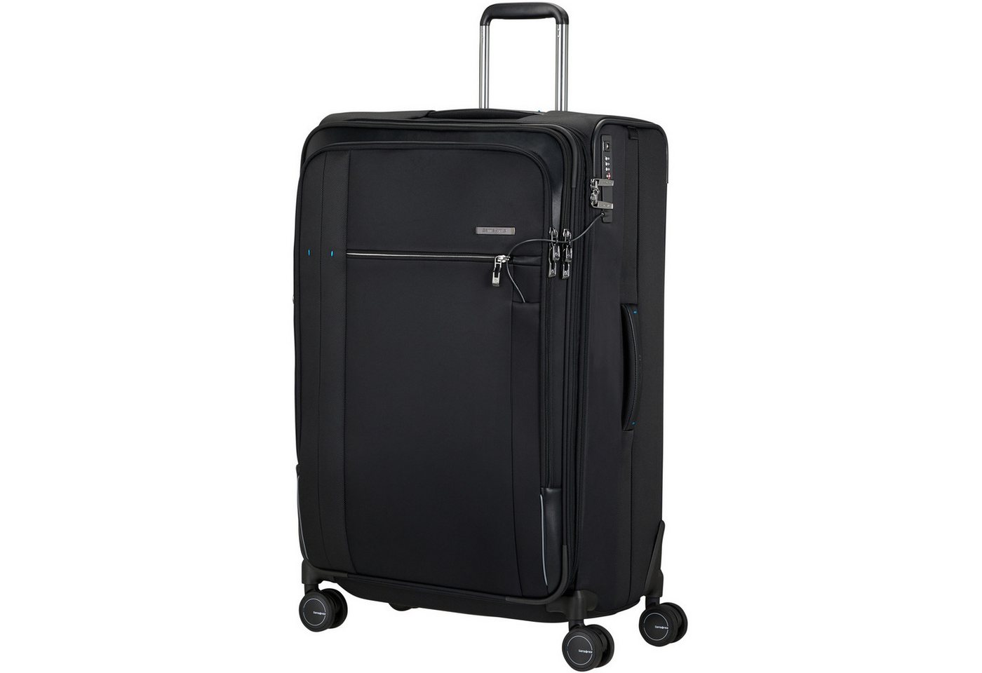 Samsonite Koffer Samsonite 4-Rad Trolley 78/29 EXP. Spectrolite 3.0 TRVL Black, 4 Rollen Rollen von Samsonite