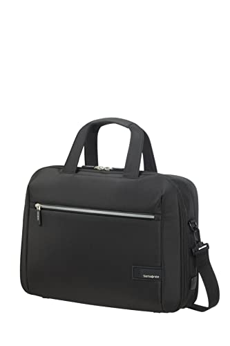 Samsonite Litepoint - Laptoptasche erweiterbar 15.6 Zoll, 40.5 cm, 17.5/22 L, Schwarz (Black) von Samsonite