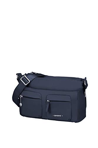 Samsonite Move 3.0 - Schultertasche M mit 2 Fronttaschen, 28 cm, Blau (Dark Blue) von Samsonite