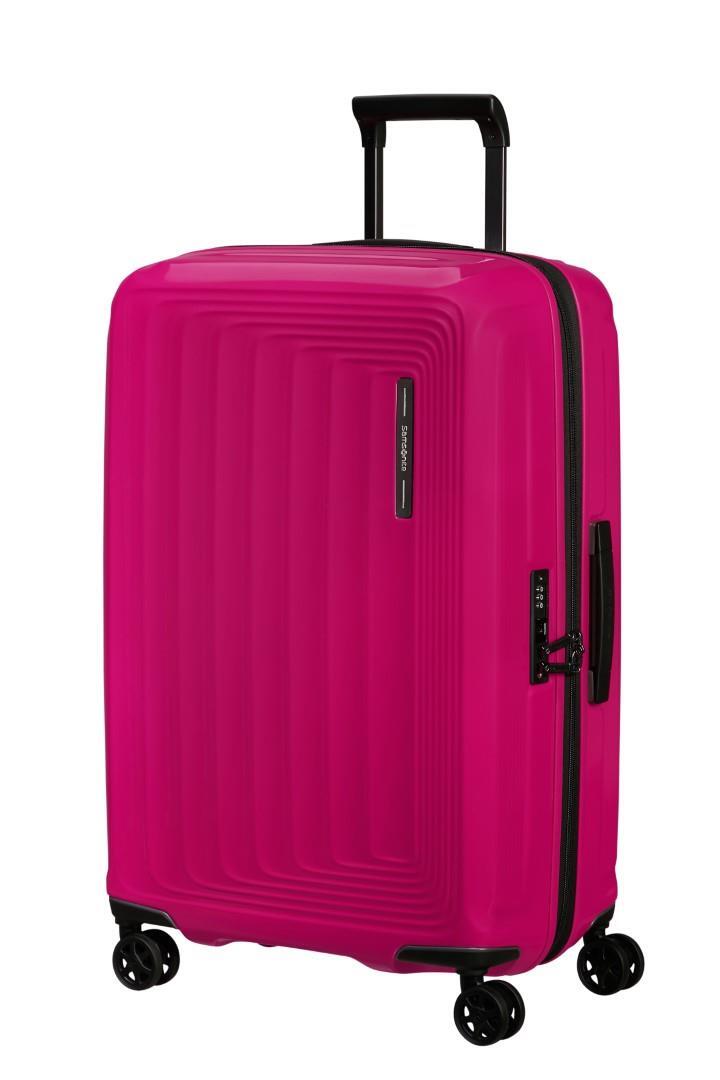 Samsonite - NUON 4Rad-Schalentrolley Spinner 69 Exp Metallic Ruby Rot - Gr. - 70 von Samsonite