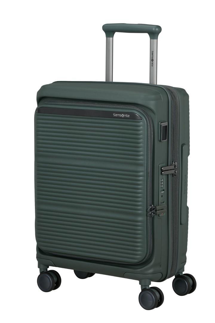 Samsonite - PARALUX HS 4Rad-Schalentrolley Spinner 55 Exp Global Co Olive Oliv von Samsonite