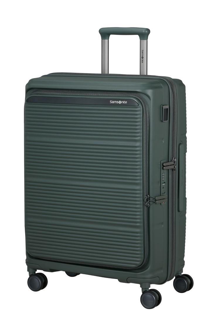 Samsonite - PARALUX HS 4Rad-Schalentrolley Spinner 67 Exp M Sp Olive Dunkelgrün von Samsonite