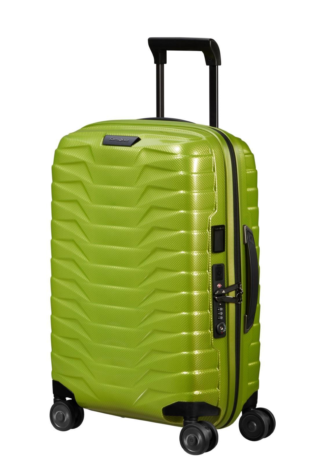 Samsonite - PROXIS 4Rad-Schalentrolley Spinner 55 Exp Lime Hellgrün - Gr. - 55 von Samsonite