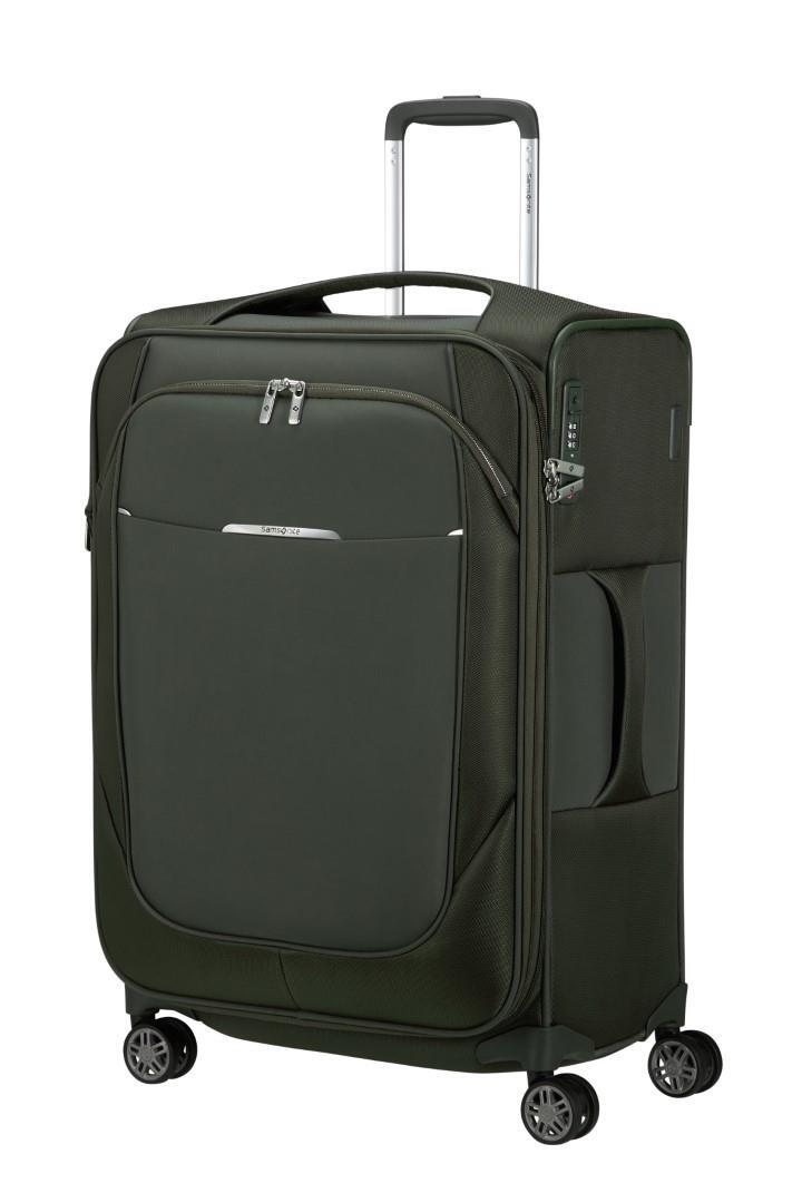 Samsonite - RE-LITE 4Rad-Weichgepäcktrolley Spinner 67 Exp Climbing Ivy Blau von Samsonite