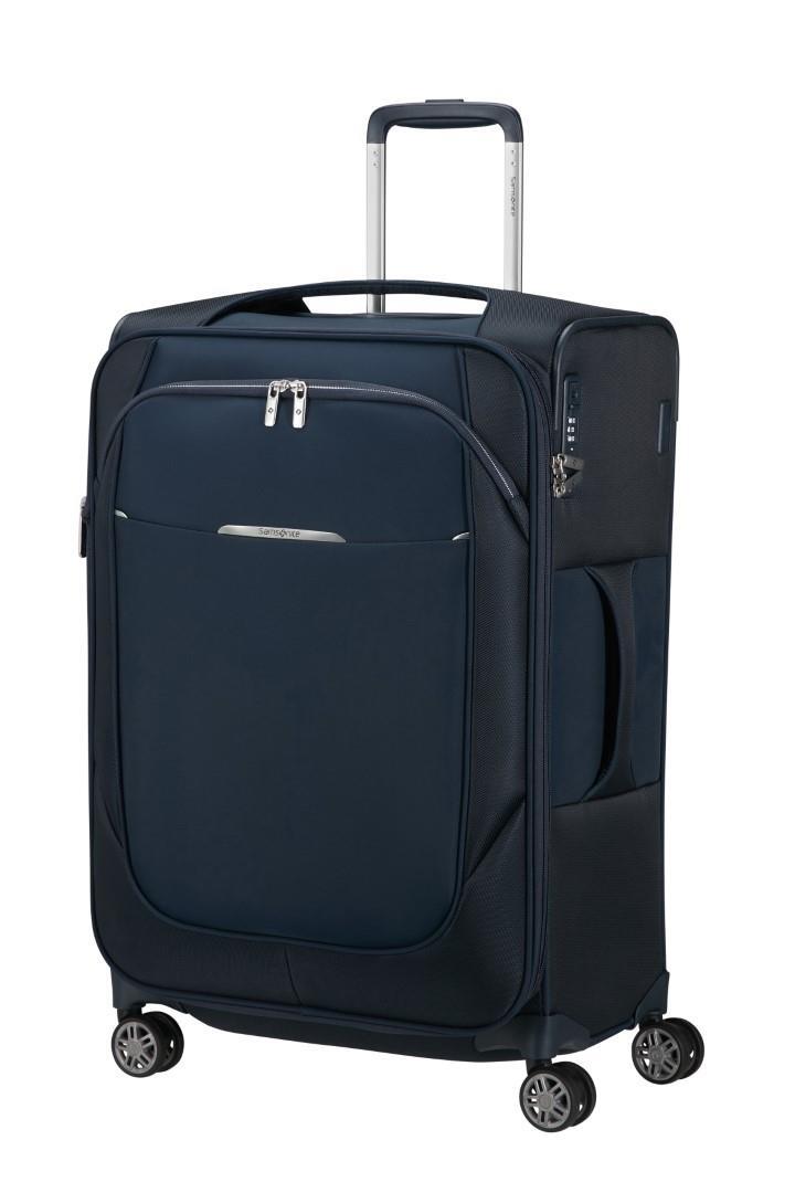 Samsonite - RE-LITE 4Rad-Weichgepäcktrolley Spinner 67 Exp Midnight Blue Dunkelblau von Samsonite