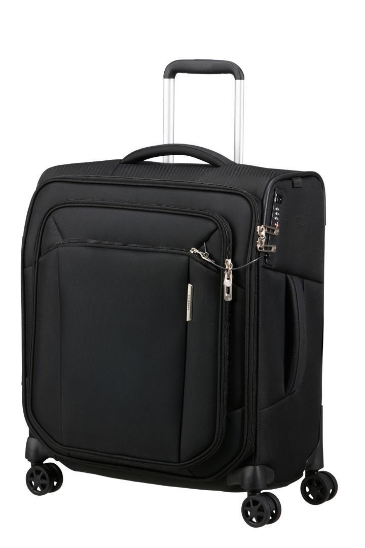 Samsonite - RESPARK 4Rad-Weichgepäcktrolley Spinner 56 Ozone Black Schwarz von Samsonite