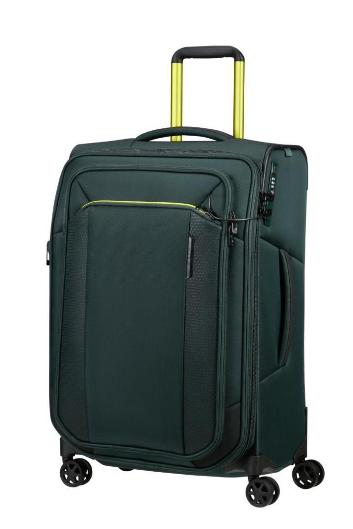 Samsonite - RESPARK 4Rad-Weichgepäcktrolley Spinner 67 Exp Dark Teal Dunkelgrün von Samsonite