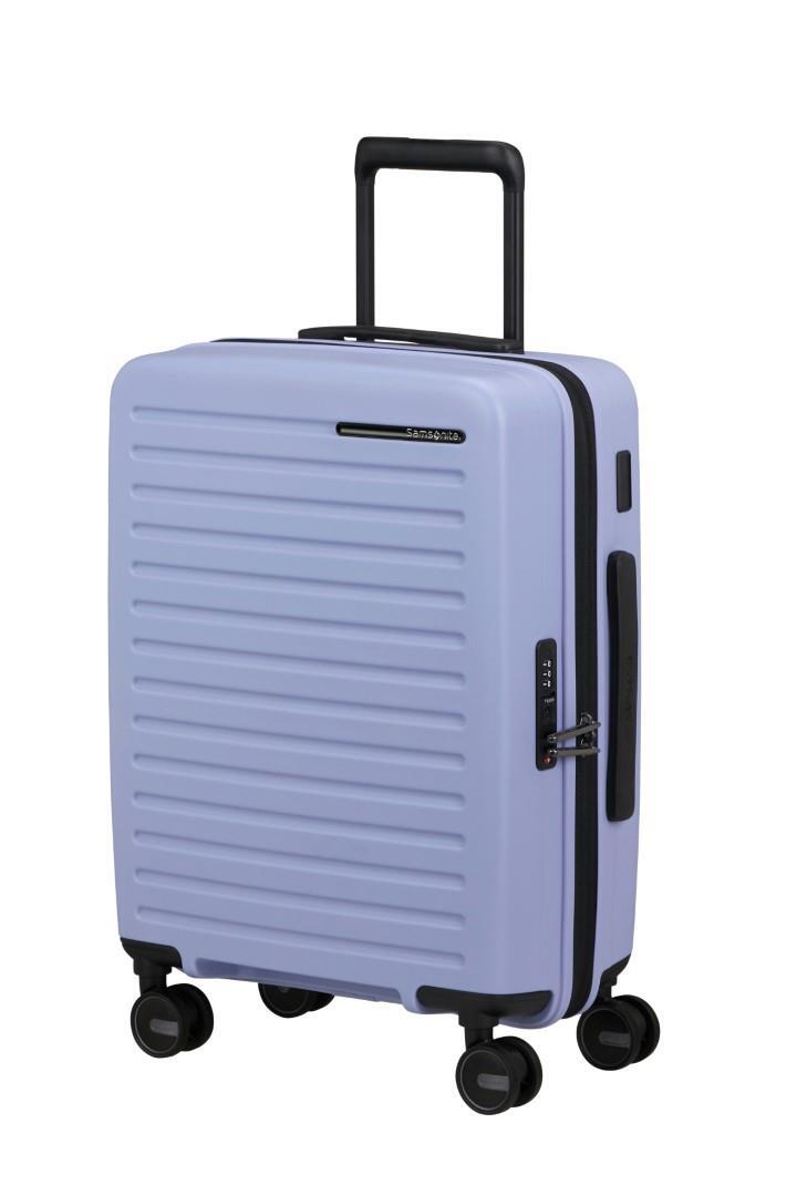 Samsonite - RESTACKD 4Rad-Schalentrolley Spinner 55 Exp With Packing Kit Lavender Sortiert von Samsonite