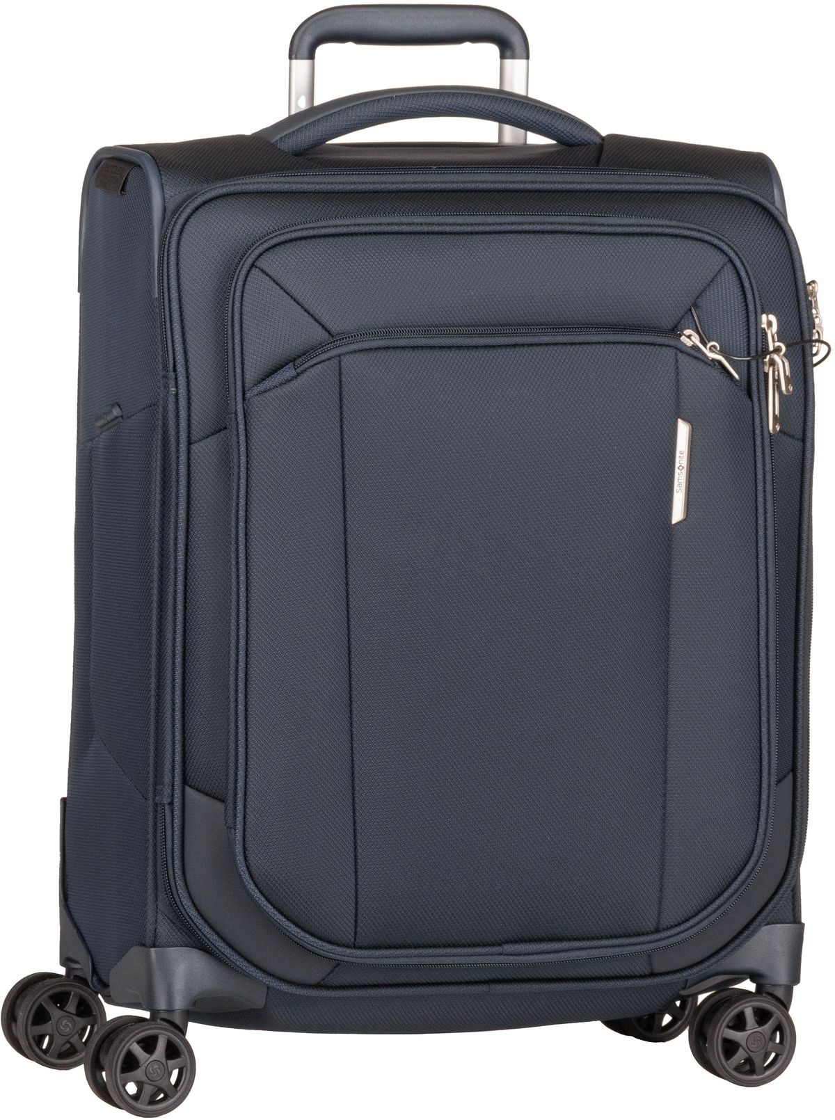 Samsonite Respark Spinner 55 Strict  in Blau (43 Liter), Handgepäck von Samsonite