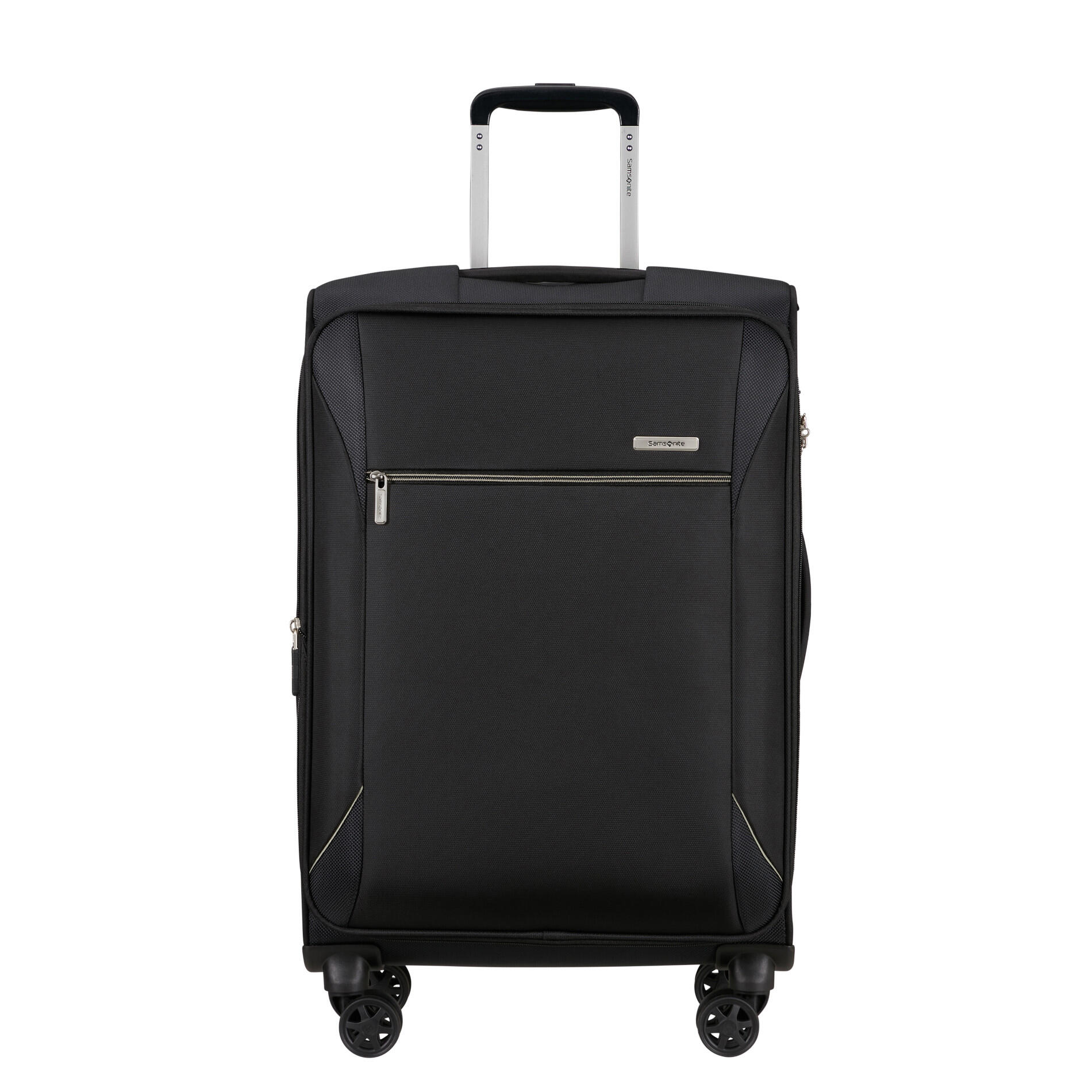 Samsonite - Samsonite BASE BREEZE Trolley M (67 cm) erweiterbar - BLACK Koffer24 von Samsonite