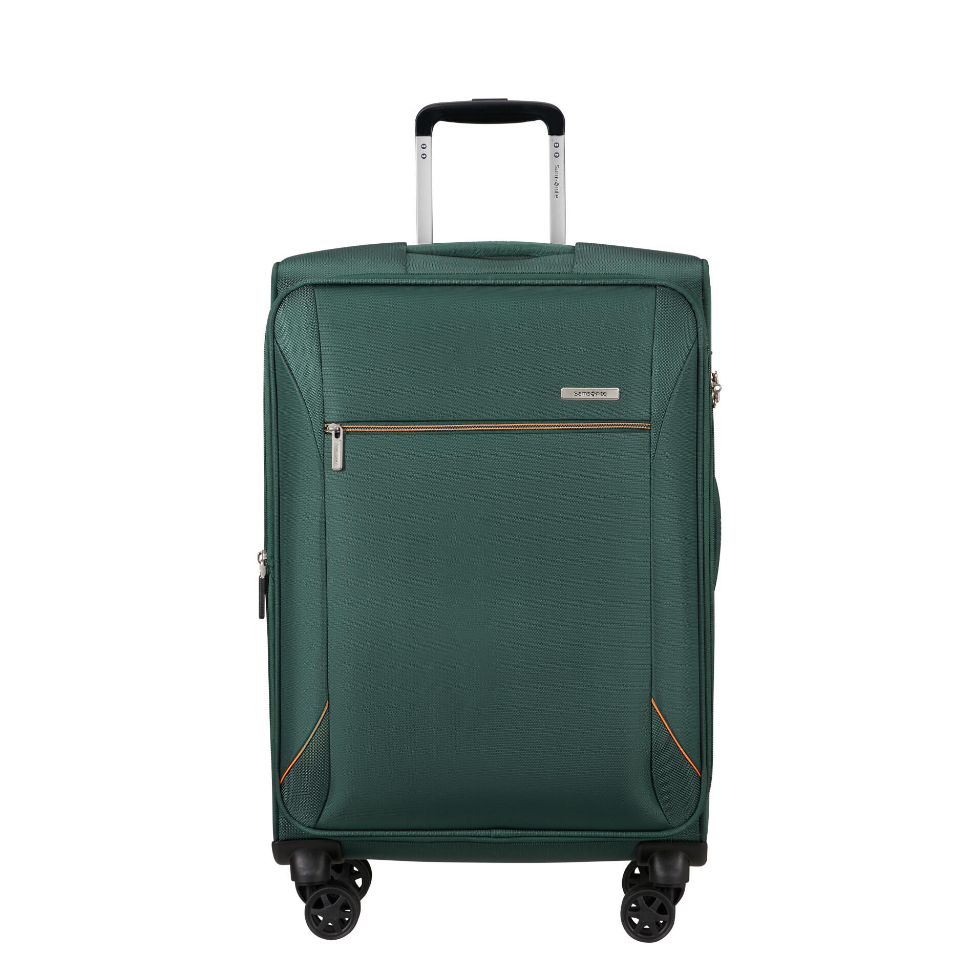 Samsonite - Samsonite BASE BREEZE Trolley M (67 cm) erweiterbar - DARK GREEN Koffer24 von Samsonite