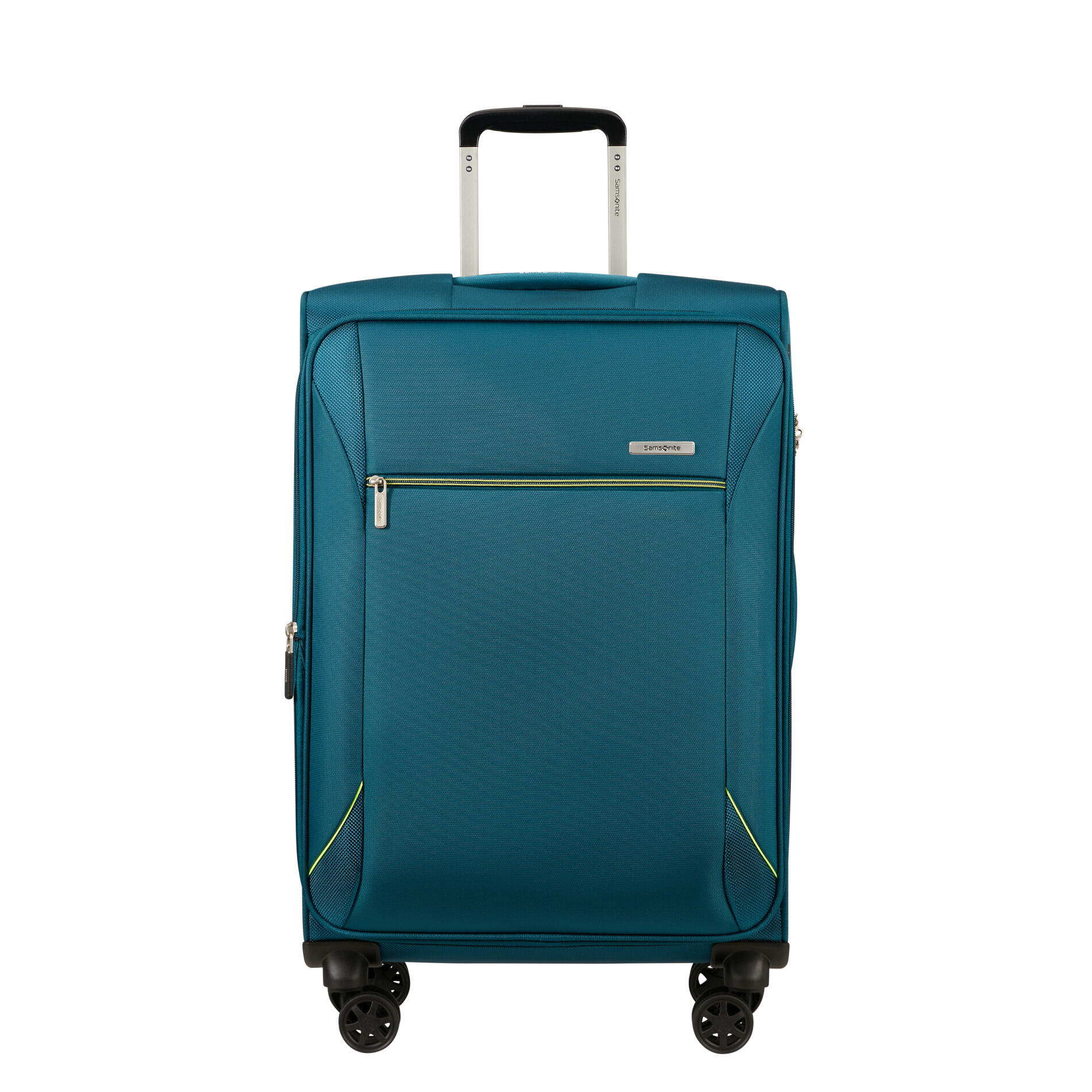 Samsonite - Samsonite BASE BREEZE Trolley M (67 cm) erweiterbar - PETROL BLUE Koffer24 von Samsonite