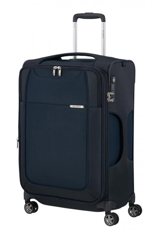 Samsonite - Samsonite Dlite 4-Rad Trolley 63cm 2,3kg erweiterbar 60/65l midnight blue Blau von Samsonite
