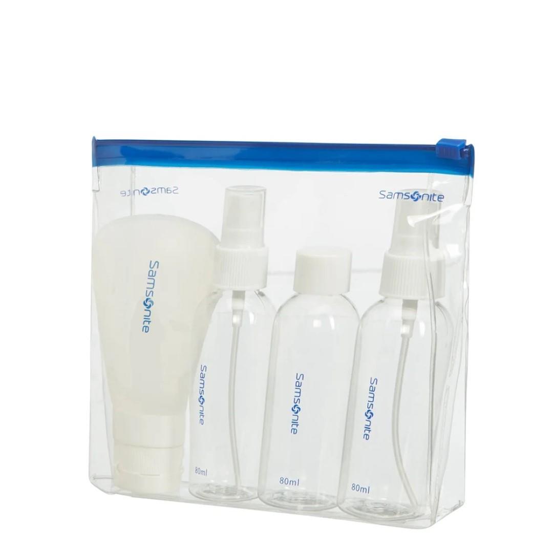 Samsonite - Samsonite - GLOBAL TA - BOTTLE SET PACK OF 4 - translucent von Samsonite