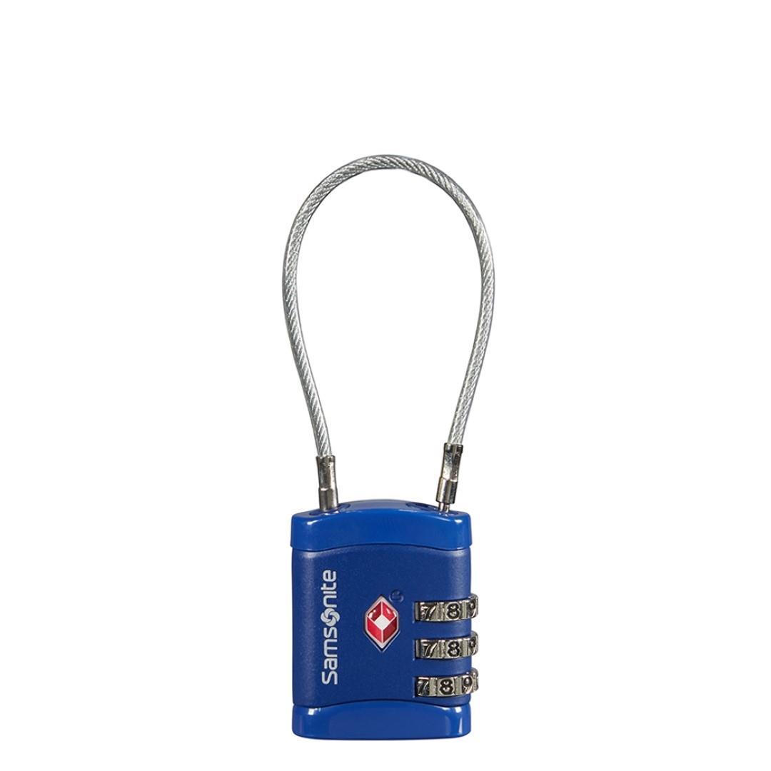 Samsonite - Samsonite - GLOBAL TA - CABLELOCK 3 DIAL TSA - midnight blue midnight blue von Samsonite