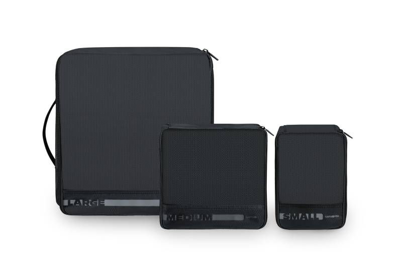Samsonite - Samsonite - PACK-SIZED - SET OF 3 PACKING CUBES - black black von Samsonite