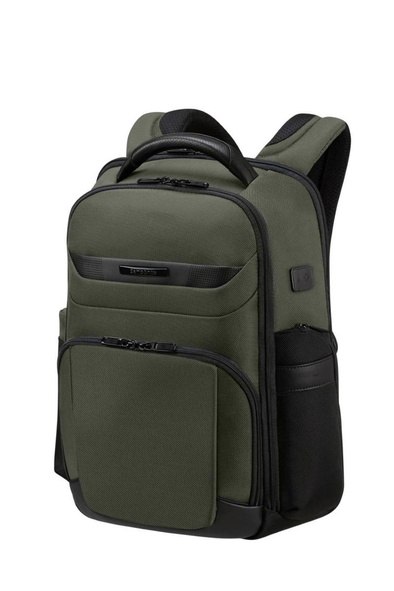 Samsonite - Samsonite - PRO-DLX 6 - BACKPACK 15.6 SLIM - green green von Samsonite
