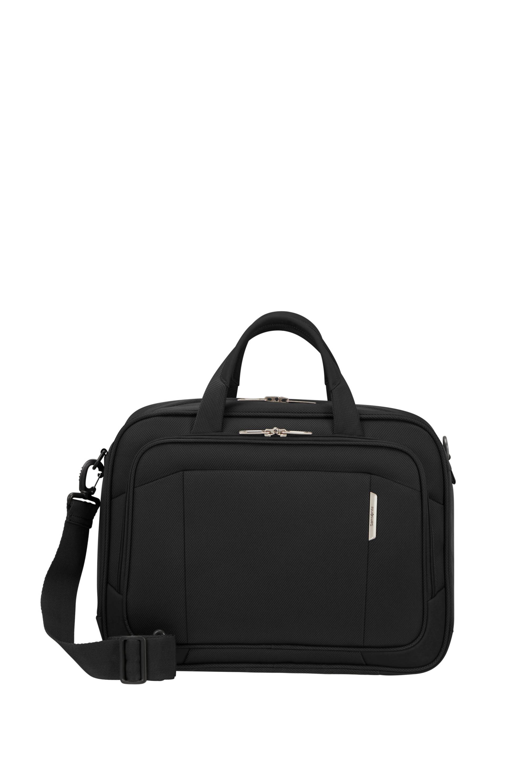 Samsonite - Samsonite - RESPARK - LAPTOP SHOULDER BAG - ozone black ozone black von Samsonite