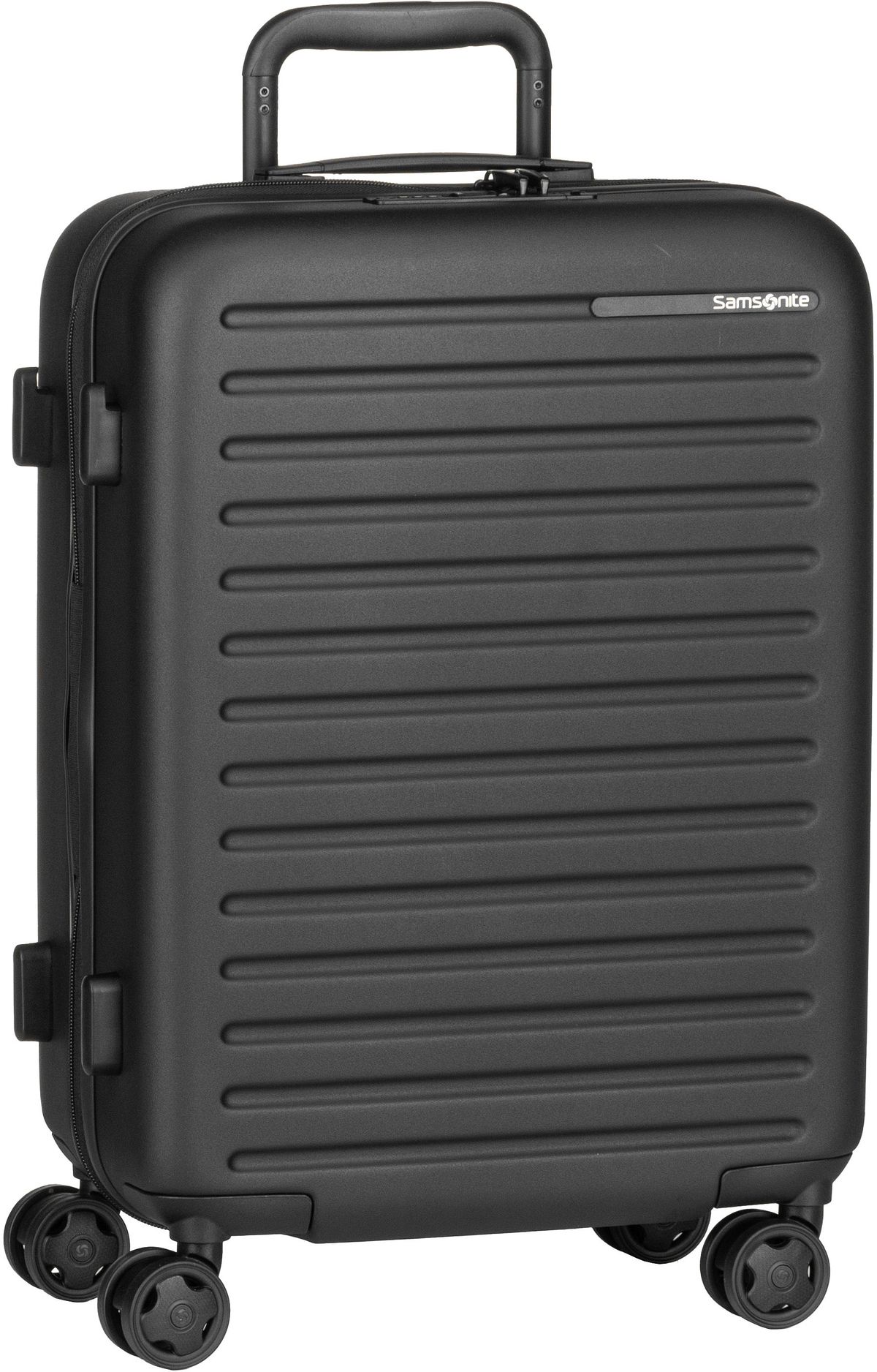 Samsonite StackD Spinner 55 EXP  in Schwarz (35 Liter), Koffer & Trolley von Samsonite