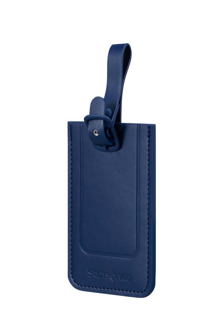 Samsonite - TA REVOLUTION Reisezubehör Rectangle Luggage Tag X2 Midnight Blue Blau von Samsonite