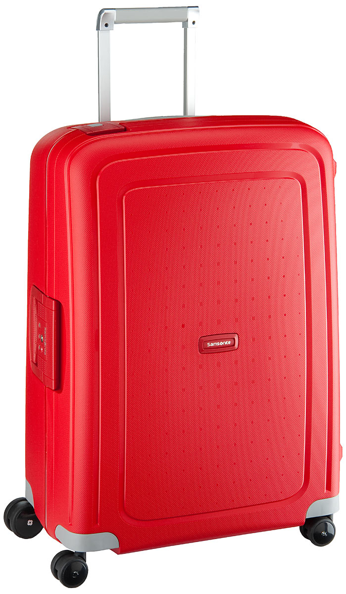 Samsonite S'Cure Spinner 75  in Rot (102 Liter), Koffer & Trolley von Samsonite