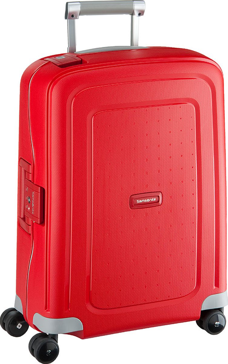 Samsonite S'Cure Spinner Cabin Trolley  in Rot (34 Liter), Koffer & Trolley von Samsonite