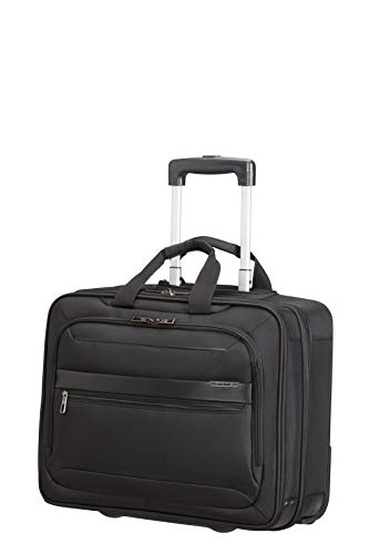 Samsonite Vectura Evo - 17.3 Zoll Laptoptasche mit 2 Rollen, 46 cm, 27.5 L, Schwarz (Black) von Samsonite