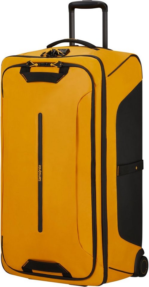Samsonite Reisetasche ECODIVER, 79 cm, Yellow, mit Trolley- und Rucksackfunktion, teilweise aus recyceltem Material von Samsonite