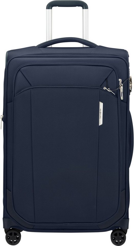 Samsonite Weichgepäck-Trolley Respark, 67 cm, 4 Rollen, Reisekoffer Aufgabegepäck Reisegepäck mit Volumenerweiterung von Samsonite