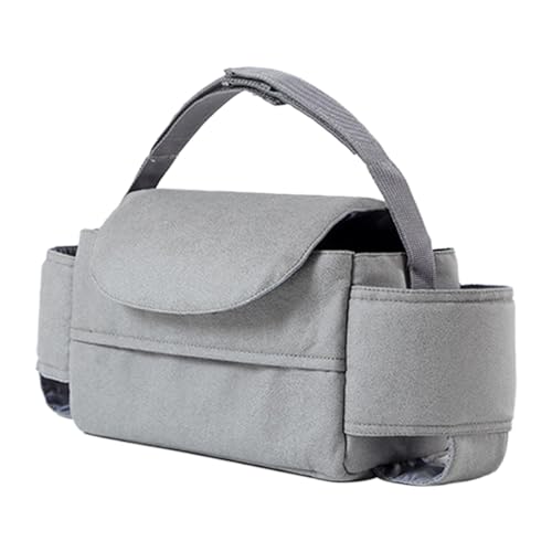 Kinderwagen-Caddy mit Getränkehalter, große Kapazität, Kinderwagen-Organizer, Riemen, verstellbare Taschen, Reise-Stilltasche für Windeln, Wasserflasche, Spielzeug, Handys Samuliy von Samuliy