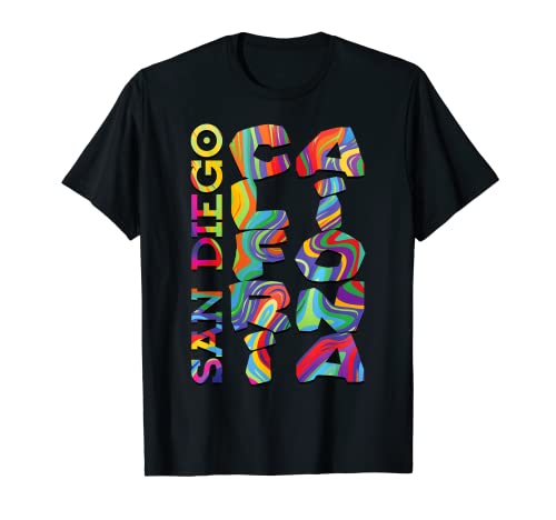 San Diego California Beach Sommer für Damen Herren Jungen Mädchen T-Shirt von San Diego California Summer Outfit Beach Store