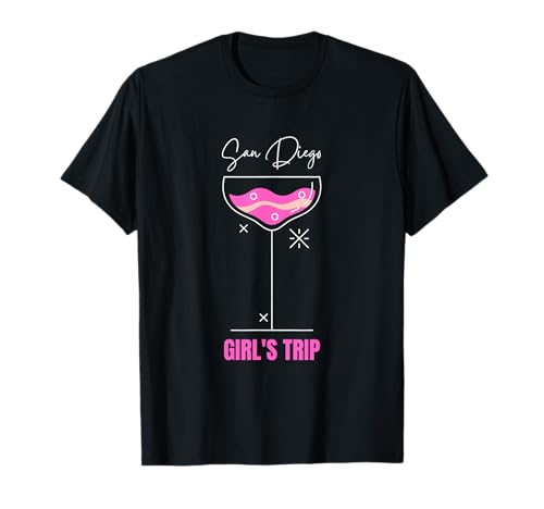 Strandgetränk für Mädchen, San Diego, Kalifornien T-Shirt Strandgetränk für Mädchen, San Diego, Kalifornien T-Shirt von San Diego Girls Trip Vacation Outfit
