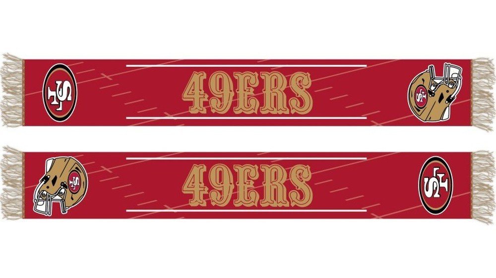 San Francisco 49ers Schal HD Knitted Jaquard Scarf von San Francisco 49ers