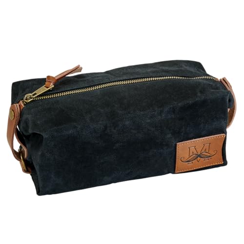 San Francisco Soap Company Man Bar Dopp Kit Bag | Reise-Kulturbeutel für Herren | perfekt für alle Accessoires |, Schwarz San Francisco Soap Company Man Bar Dopp Kit Bag | Reise-Kulturbeutel für Herren | perfekt für alle Accessoires |, Schwarz von San Francisco Soap Company