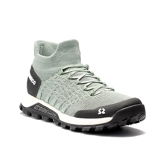 San Marco Damen Trek Sock Trekking Shoe, Green Milieu, 36 EU von San Marco