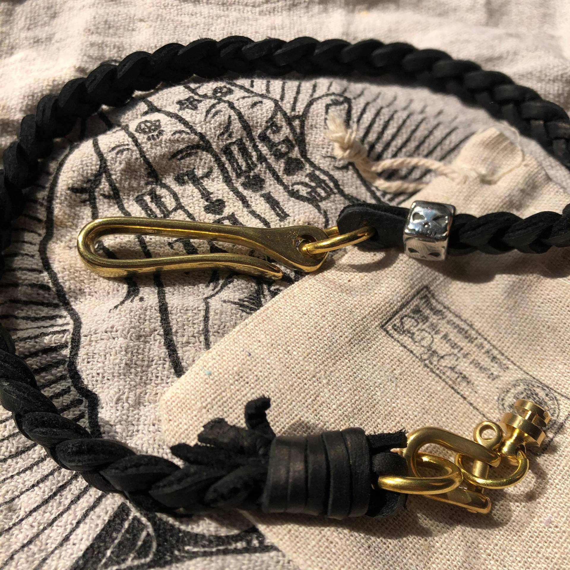 Geflochtene Geldbörsenkette | Geflochtene Aus Leder Cbw#schwarz Geflochtene Geldbörsenkette | Geflochtene Aus Leder Cbw#schwarz von SanDiegoChopper