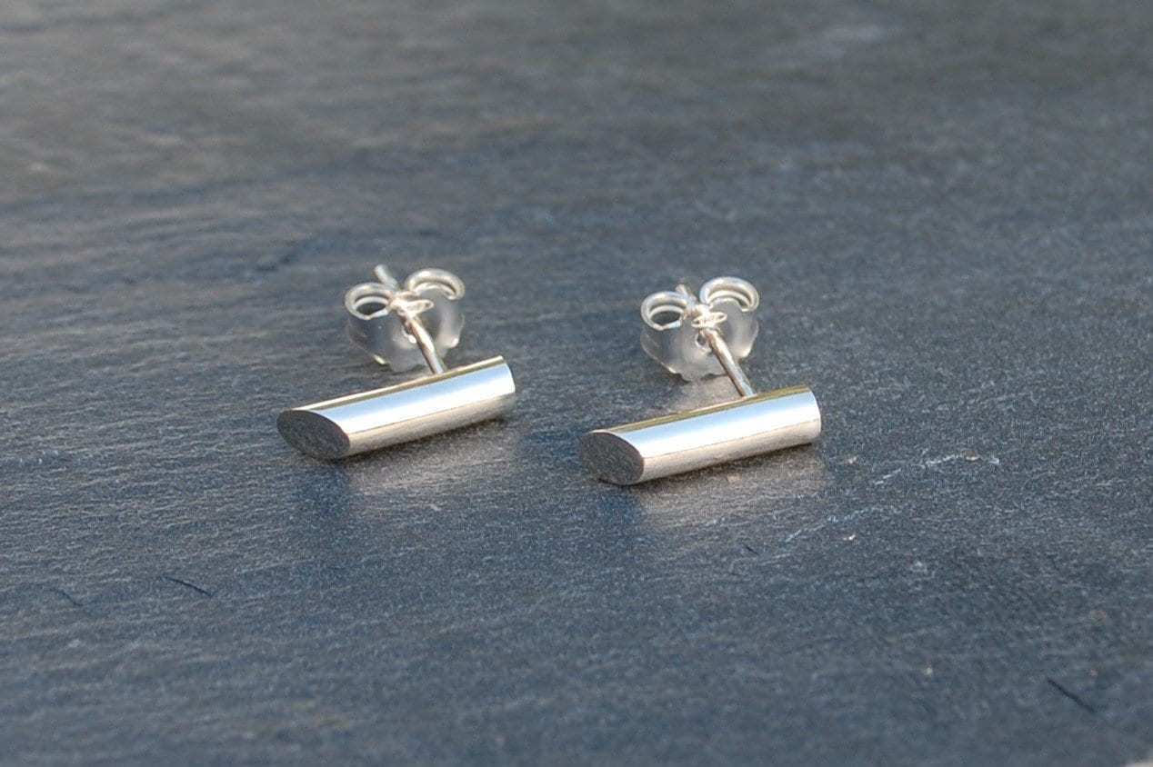 925 Silber Ohrstecker Ohrringe 925 Silber Ohrstecker Ohrringe von SanJewelryDesignArt