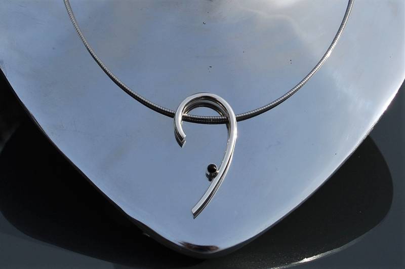 Silber Anhänger Mit Onyx "Herz" Silber Anhänger Mit Onyx "Herz" von SanJewelryDesignArt