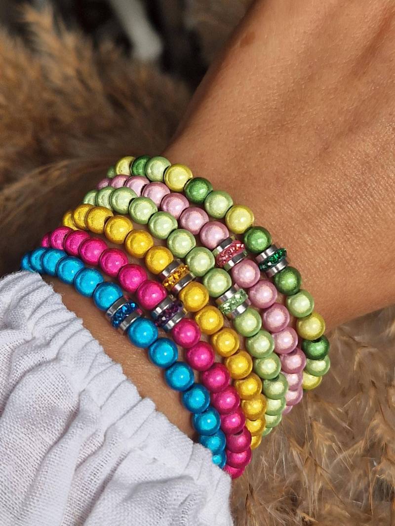 Miracle Pearls Armband | Schimmerndes Regenbogenfarben Buntes Freundschaftsamband Magic Pearls Miracleperlen Miracle Pearls Armband | Schimmerndes Regenbogenfarben Buntes Freundschaftsamband Magic Pearls Miracleperlen von SanMikaDesign