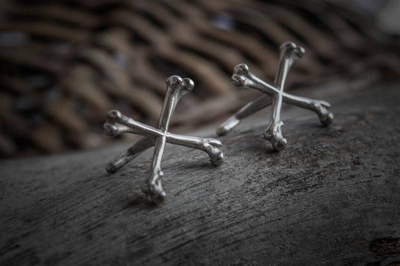 Oberschenkelknochen Manschettenknöpfe von SanSanAtelier