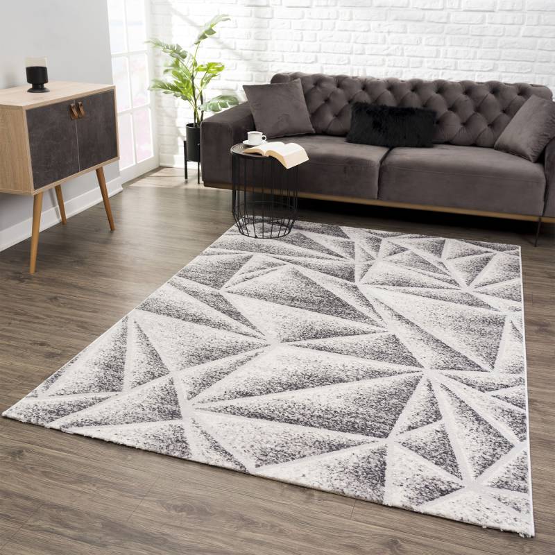 Sanat Teppich "Evra 7004" rechteckig 22 mm Höhe Wohnzimmer, Kurzflor, modern, Läufer von Sanat