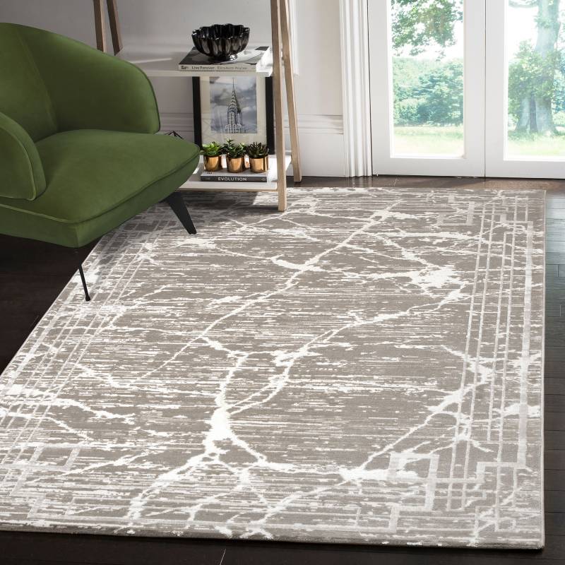 Sanat Teppich "Harmony 3214" rechteckig 12 mm Höhe abstrakter Kurzflorteppich, Wohnzimmer, auch als Läufer von Sanat
