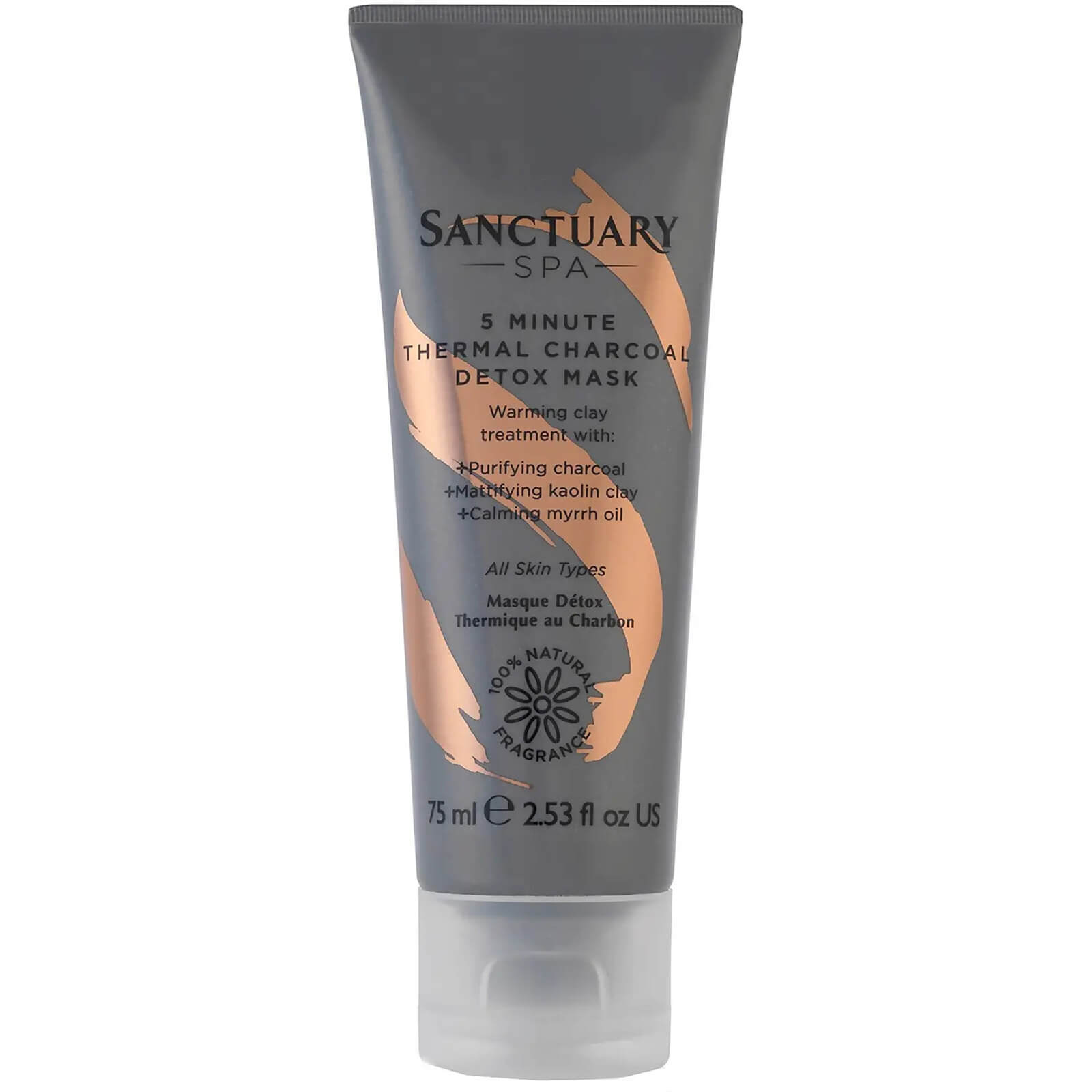 Sanctuary Spa 5 Minute Thermal Charcoal Detox Mask 75ml von Sanctuary Spa