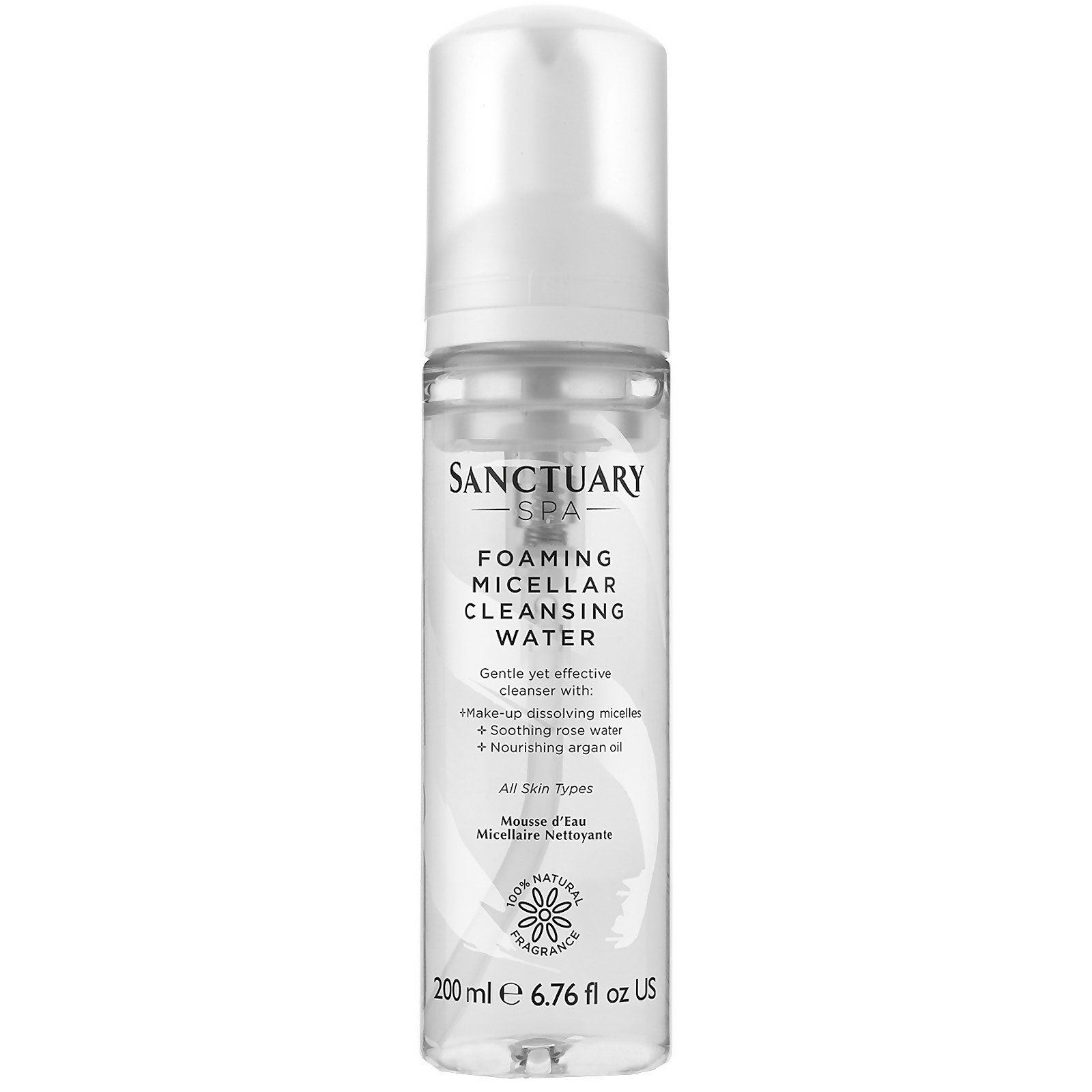 Sanctuary Spa Foaming Micellar Cleansing Water 200 ml von Sanctuary Spa